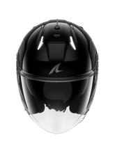 SHARK SKWAL I3 BLANK CAPACETE ABERTO MOTO PRETO